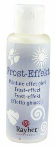 Frost-effectverf 50 ml wit