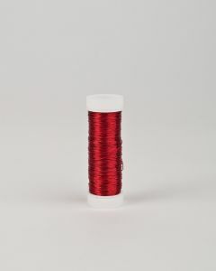 Sieraad haakdraad 0,3 mm 50 m rood