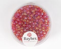 Glasparel 2,6 mm 17 g rood transparant lustré