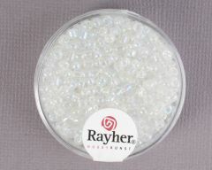 Glasparel 2,6 mm 17 g zilver transparant lustré