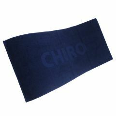 Handdoek Chiro 50 x 100 cm blauw C2C bio en Fairtrade