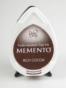 Memento stempelinkt donkerbruin Rich Cocoa