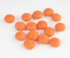 Glasparel 12 mm smartie 20 g oranje mat