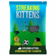 Exploding Kittens - uitbreiding Streaking Kittens NL 7+