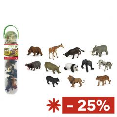 Collecta miniset diertjes Wildlife 12 stuks in koker