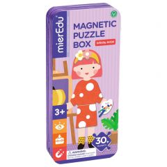 Magnetische reisbox puzzelspel kunstenaar 3+