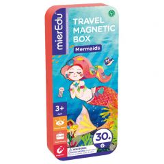 Magnetische reisbox puzzelspel zeemeermin 3+