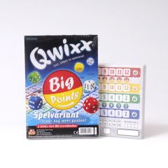 Qwixx Big Points scoreblok 2 stuks van 80 blaadjes