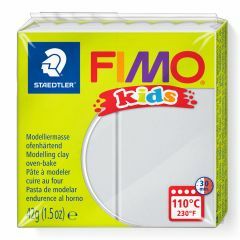 Fimo Kids boetseerklei 42 g licht grijs