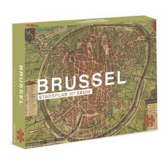 Puzzel stadsplan 16e eeuw Brussel 1000 stukjes