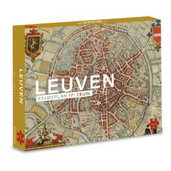 Puzzel stadsplan 17e eeuw Leuven 1000 stukjes
