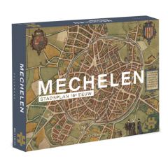 Puzzel stadsplan 16e eeuw Mechelen 1000 stukjes
