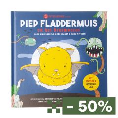 6+ Hoorspel - Piep Fladdermuis en het drasmoeras +CD