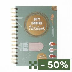 Happy Handmade Notebook