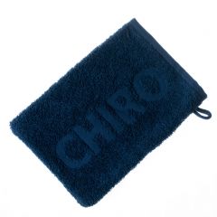 Washandje Chiro blauw GRS
