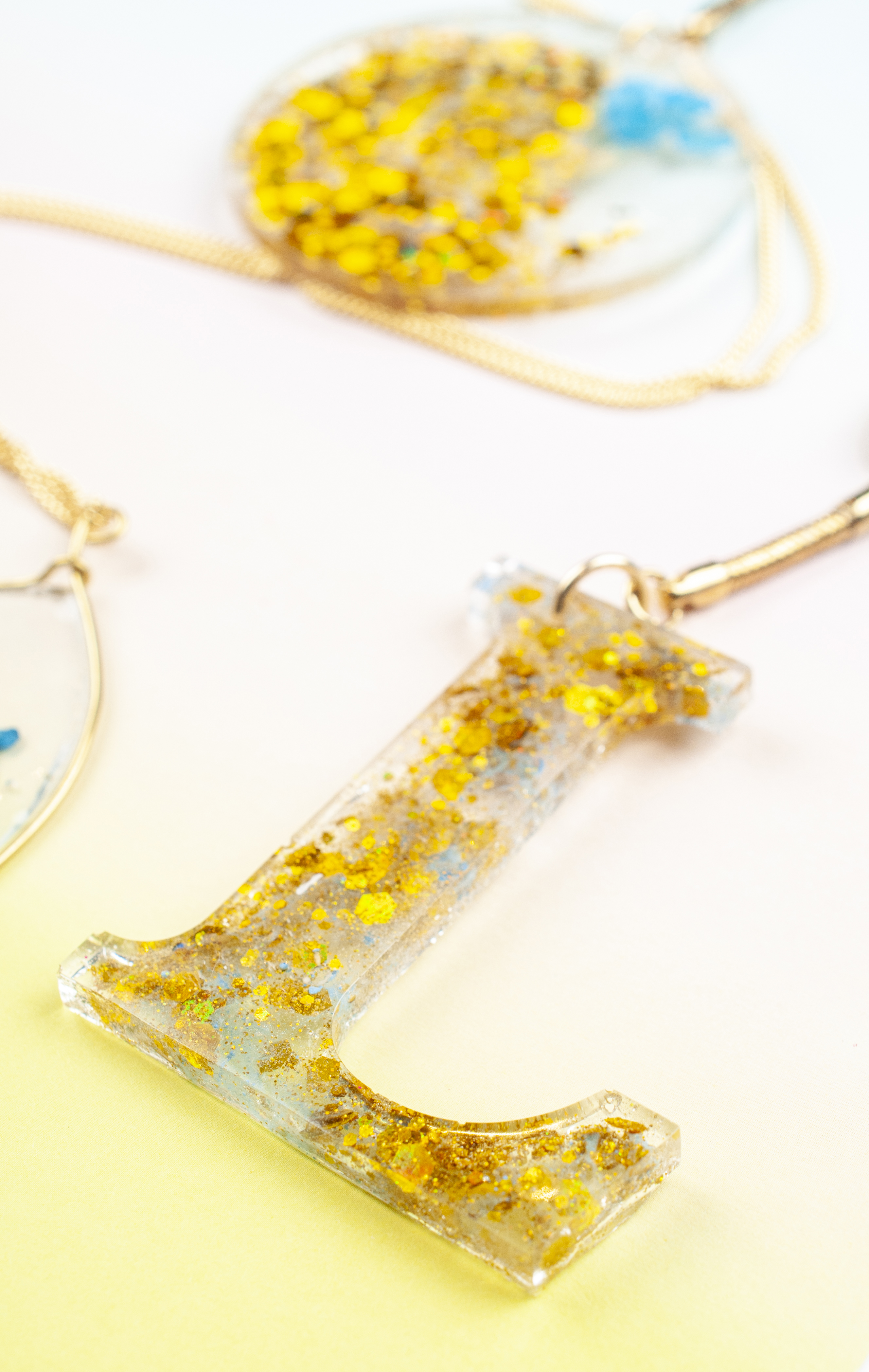 Knutselidee: uv resin (love)letters