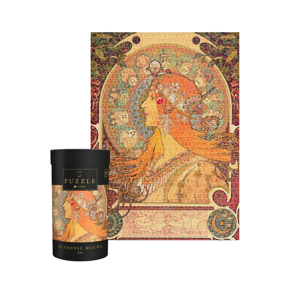 Kunstpuzzel Art 9 Mucha 1000 stuks