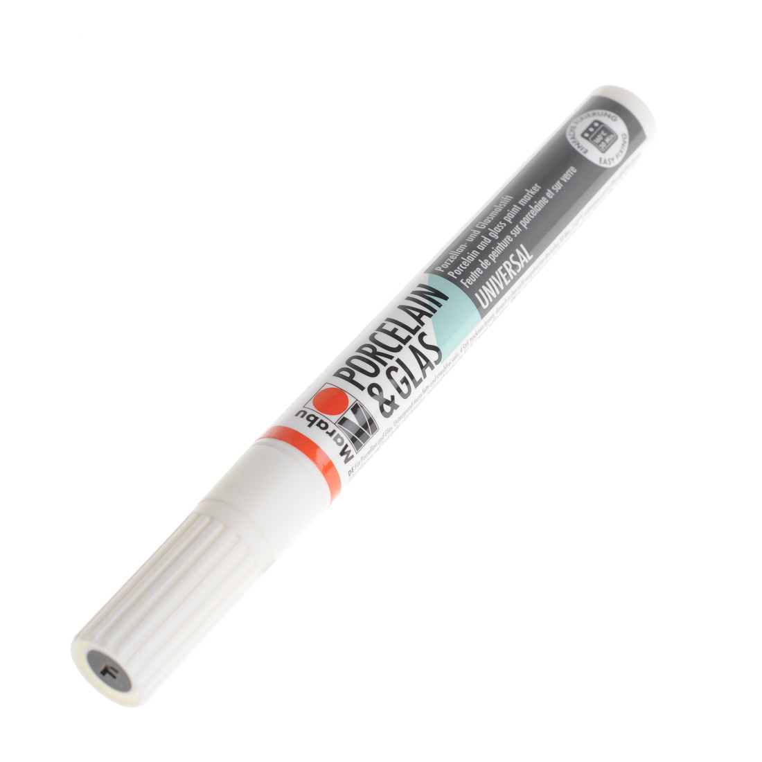 Marabu porselein- en glasstift 0,8 mm wit Marabu porselein- en glasstift 0,8 mm wit
