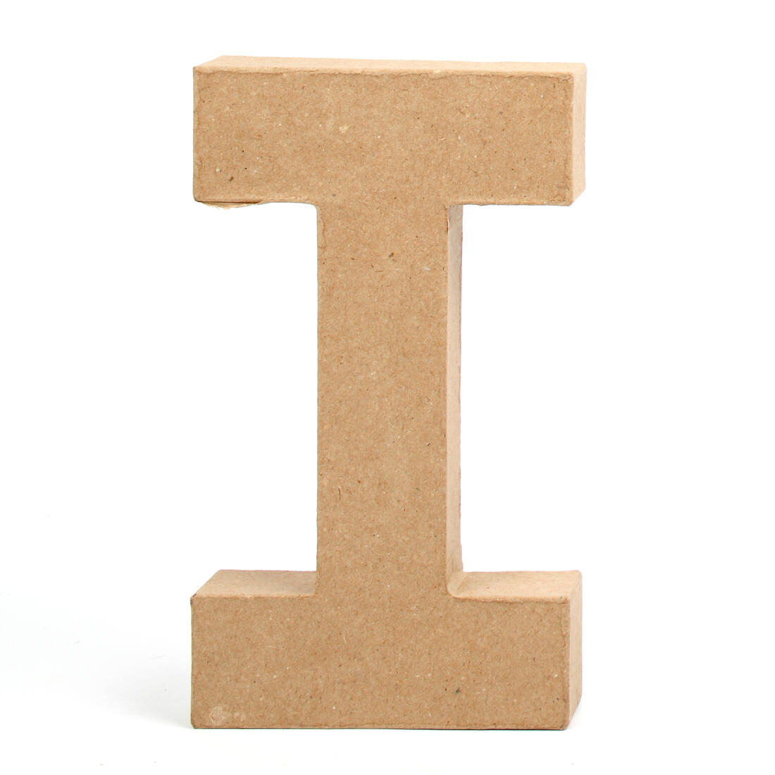 Letter karton, hoogte 20,5 cm, dikte 2,5