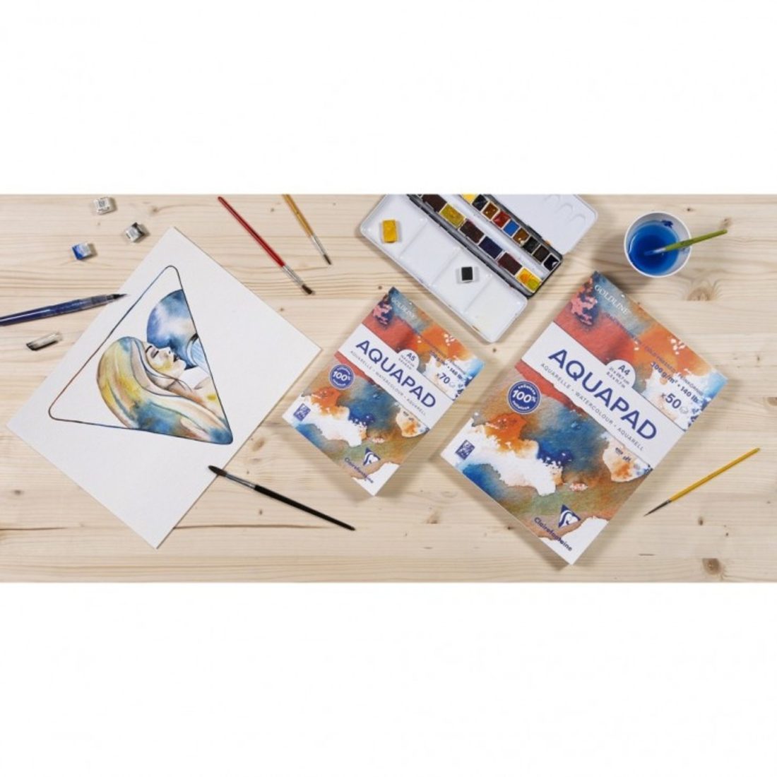 Goldline aquarelblok 300 g 50 vellen A4 Goldline aquarelblok 300 g 50 vellen A4