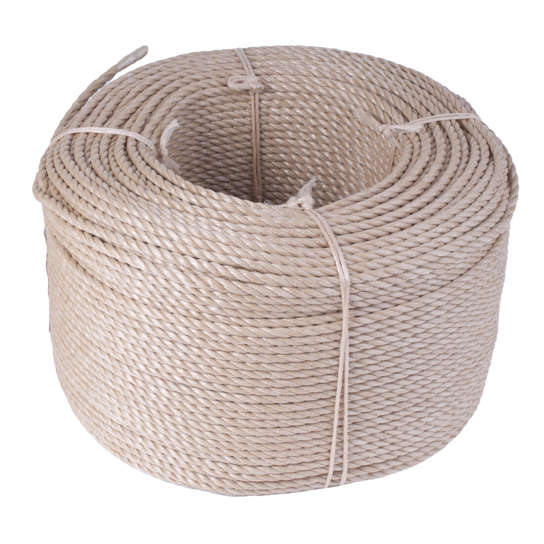 Sjortouw polypropyleen 3-strengs 4 mm 200 m ca. 2 kg