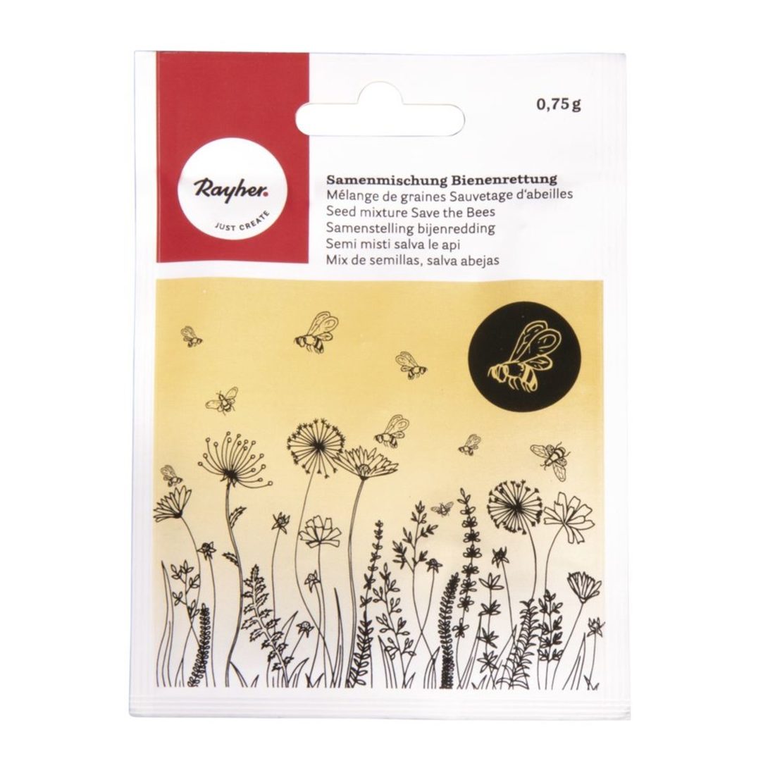 Zaadmix 75 g bijenredding