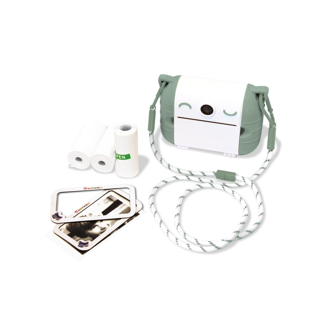 Kidyprint - camera met thermische printer groen Kidyprint - camera met thermische printer groen