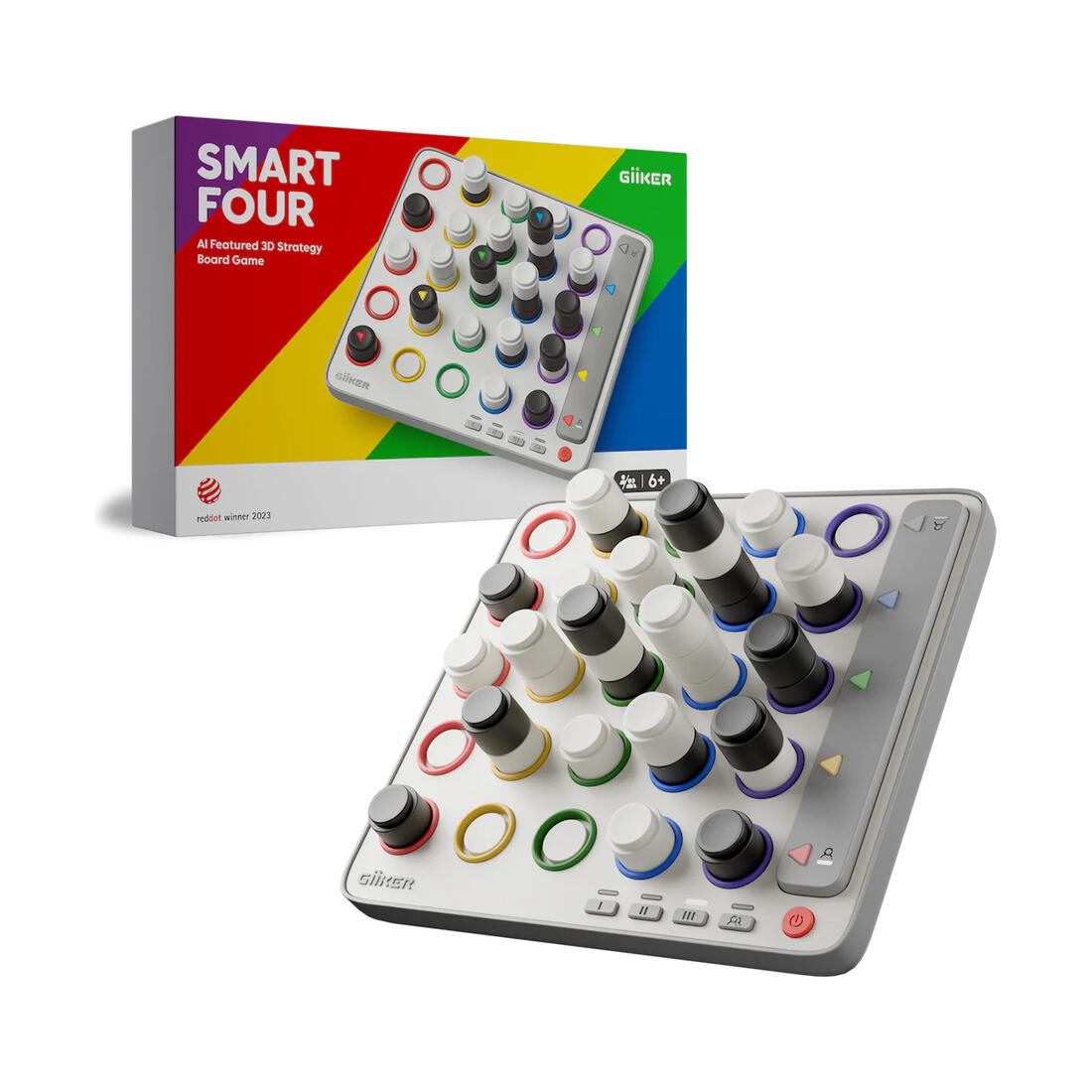 GiiKER Smart Four (4-op-een-rij) 6+