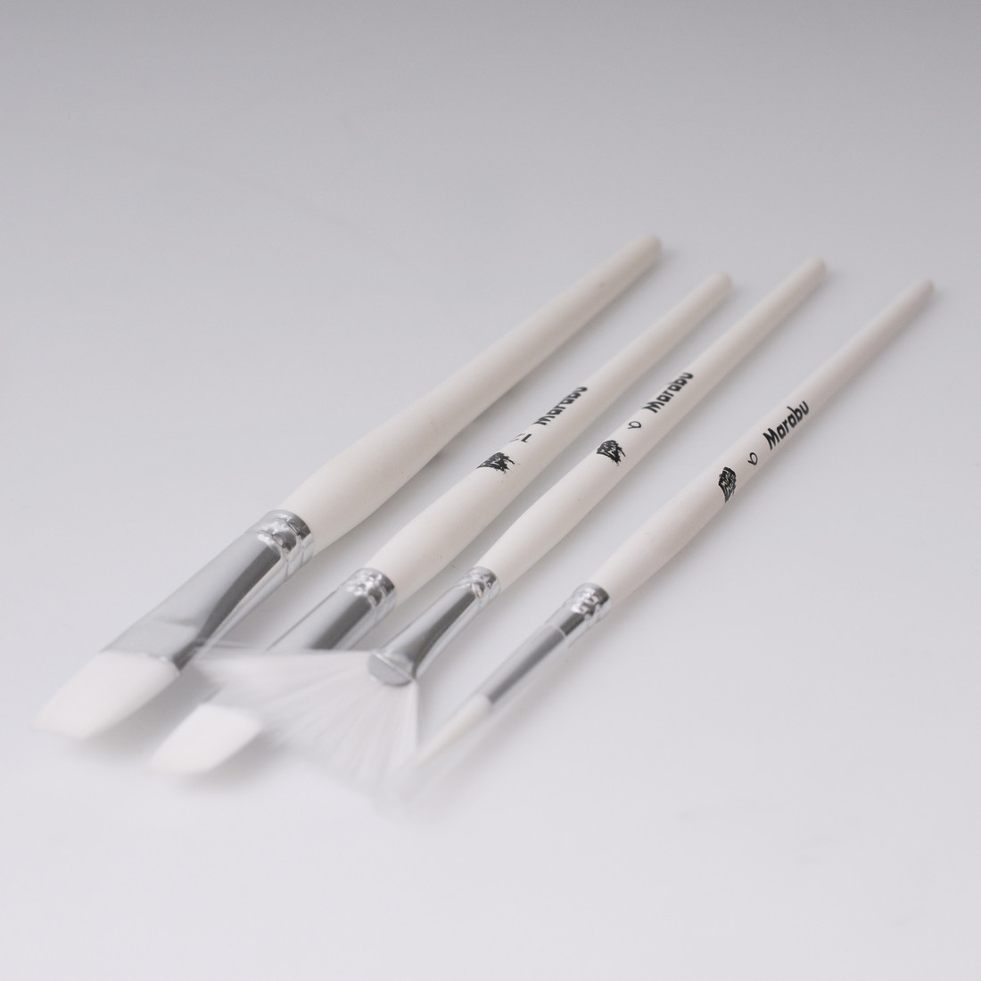 Marabu effectpenselen 4 stuks Marabu effectpenselen 4 stuks