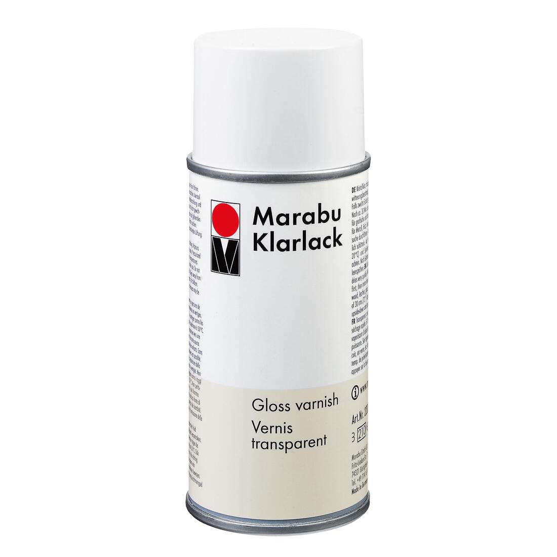Marabu spuitbus 150 ml vernis glanzend