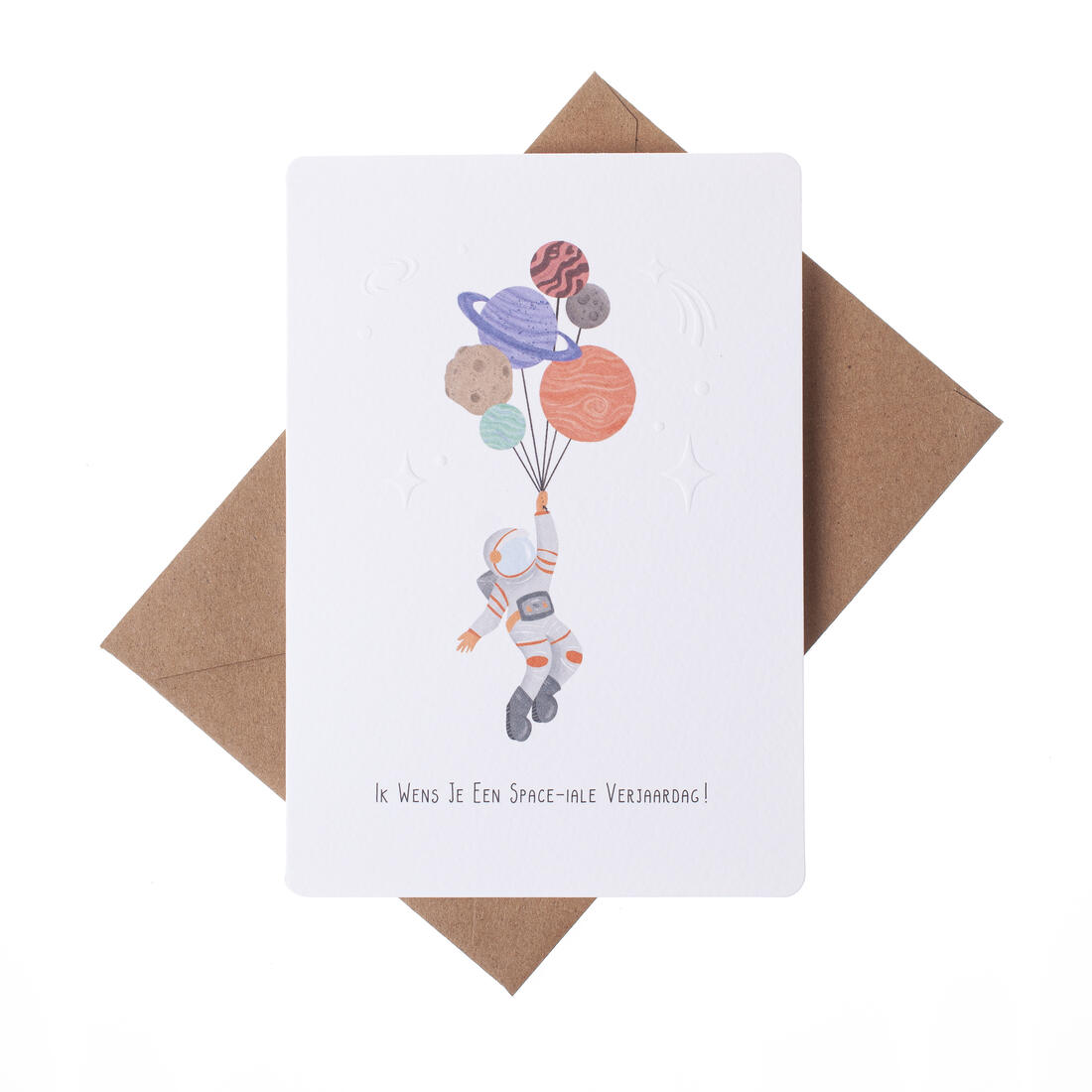 Wenskaart - Ik wens je een Space-iale verjaardag!
