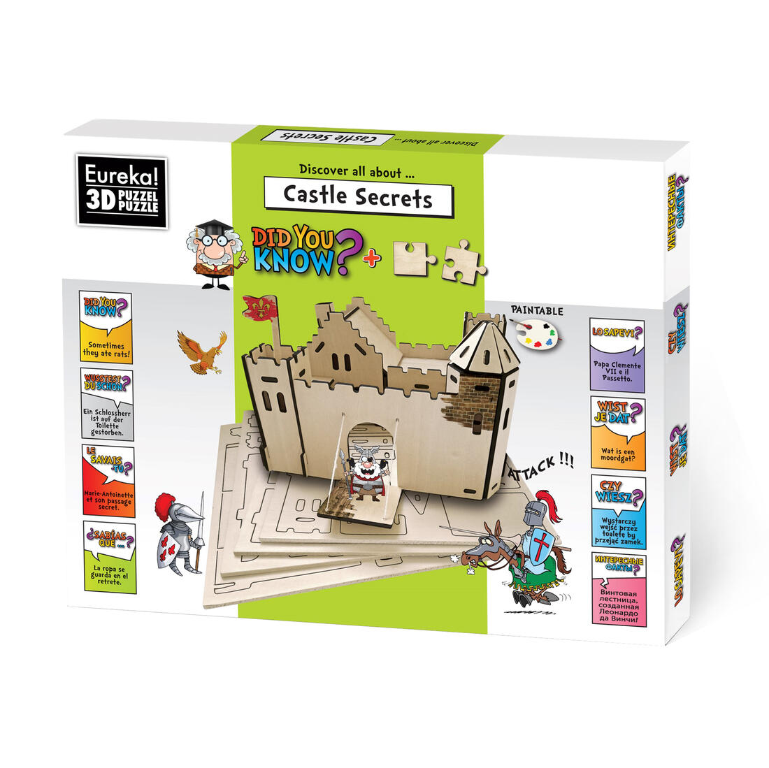 Gepetto's workshop Kasteel - Did you know?