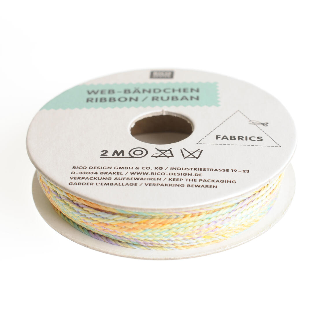 Rico Tropical Lint Tropical 11 mm 2 m groen Rico Tropical Lint Tropical 11 mm 2 m groen