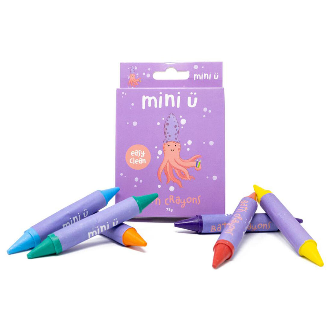 Doosje natuurlijke badkrijtjes 6 stuks Doosje natuurlijke badkrijtjes 6 stuks