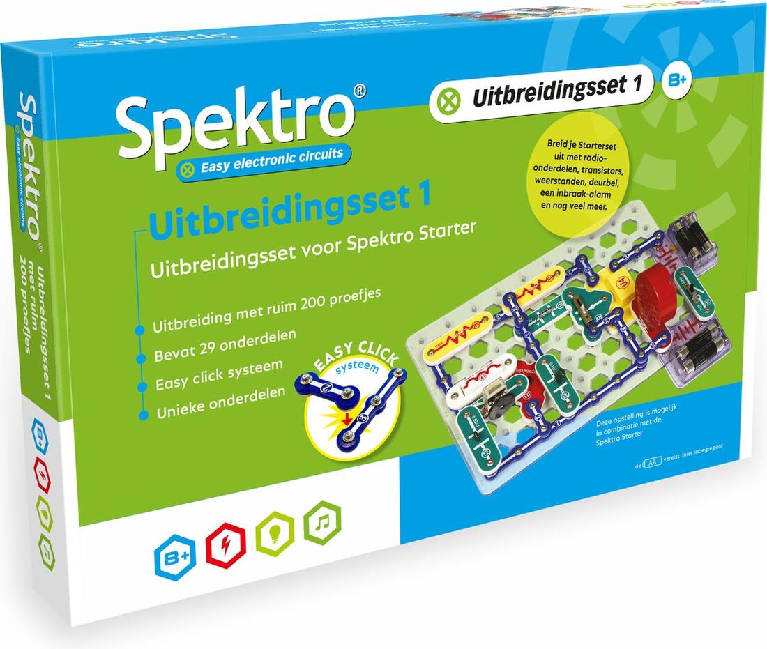 Uitbreidingsset 1 voor Spektro 8+