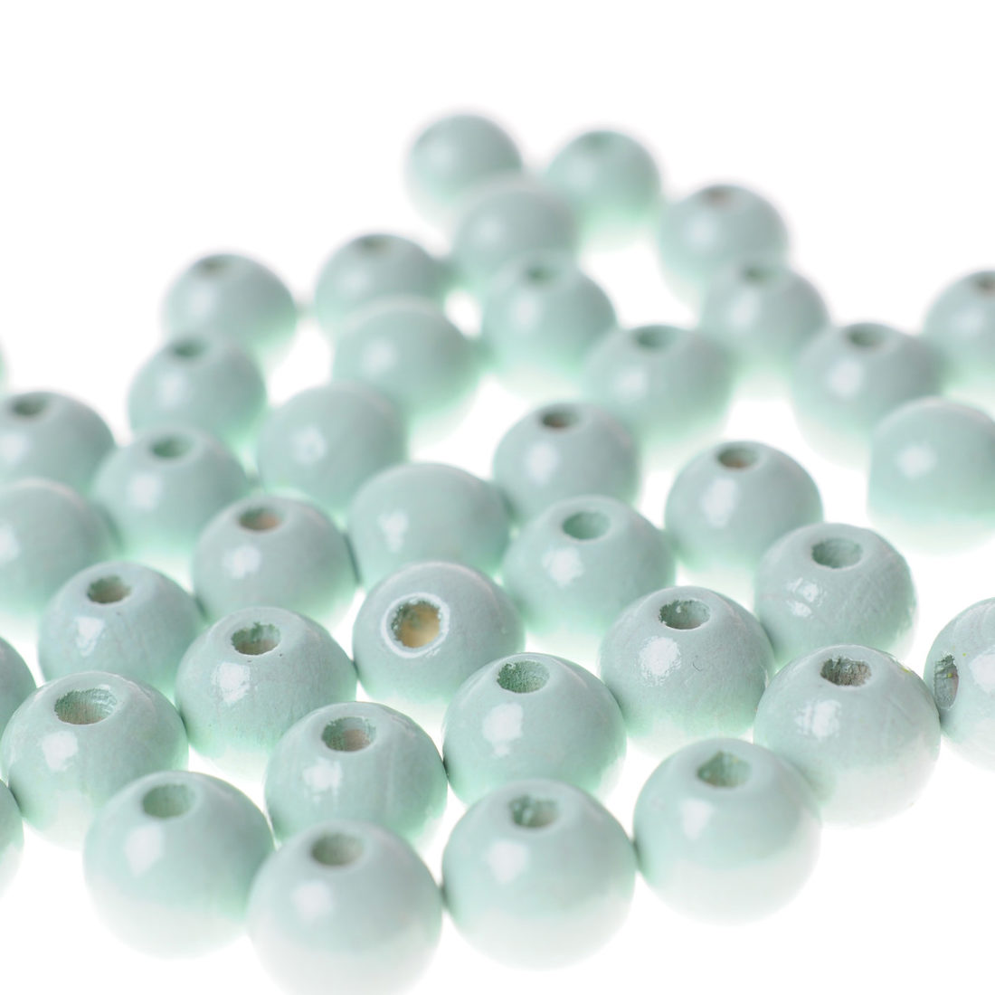 Houten parels 8 mm 82 stuks Houten parels 8 mm 82 stuks