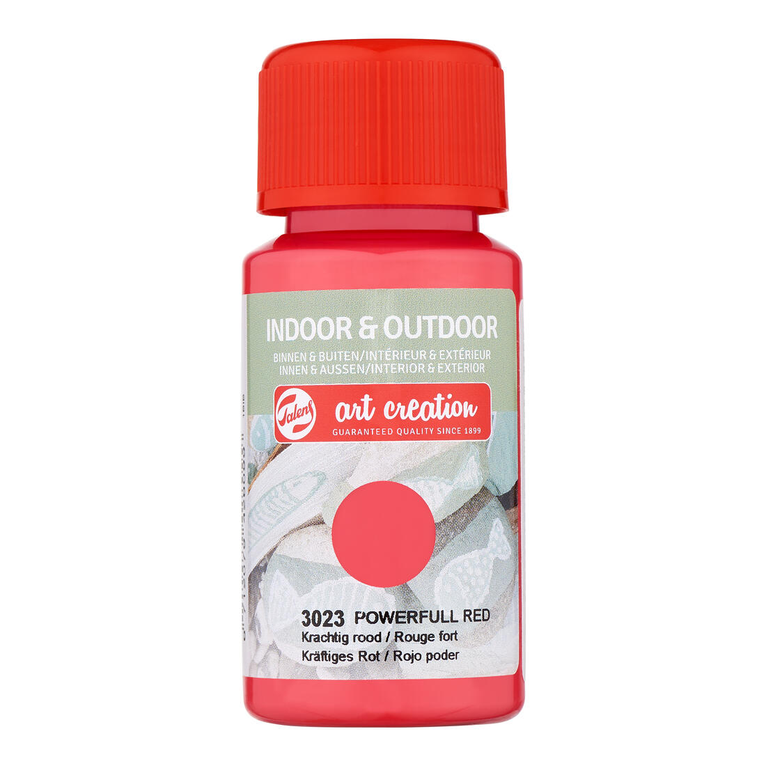 Art Creation indoor/outdoor verf 50 ml rood