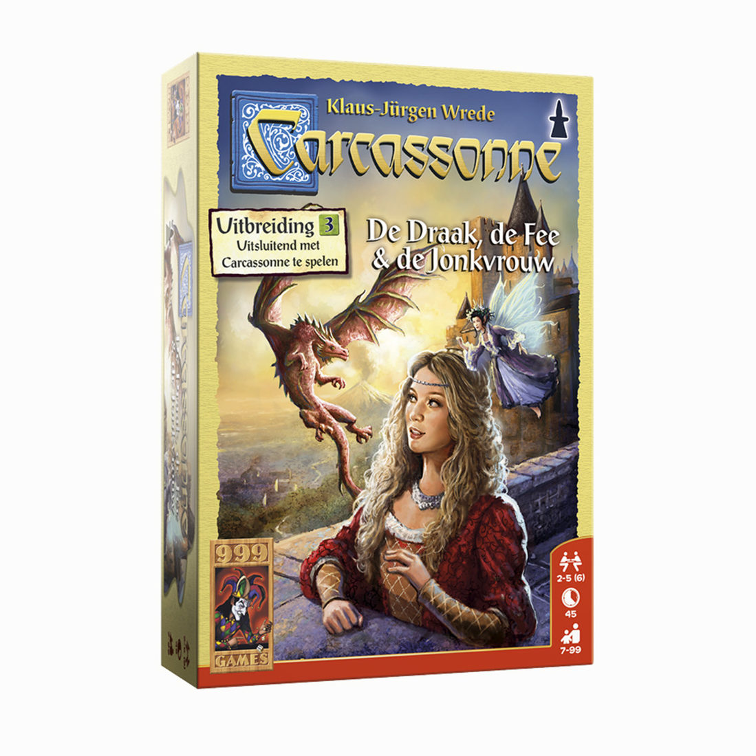 SB! Carcassonne: de draak, de fee en de jonkvrouw 8+ SB! Carcassonne: de draak, de fee en de jonkvrouw 8+