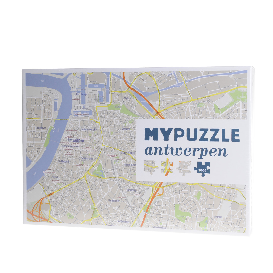 Puzzel Antwerpen stratenplan 1000 stuks