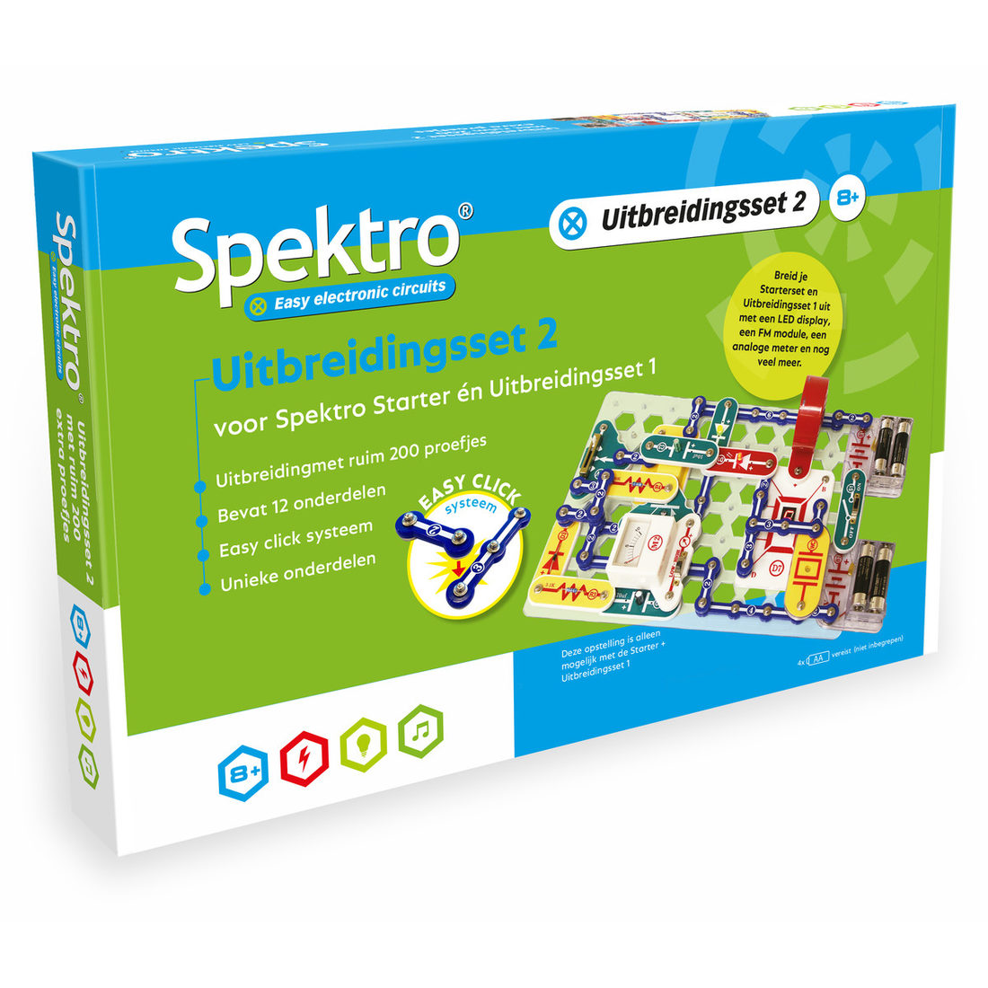 Uitbreidingsset 2 voor Spektro  8+