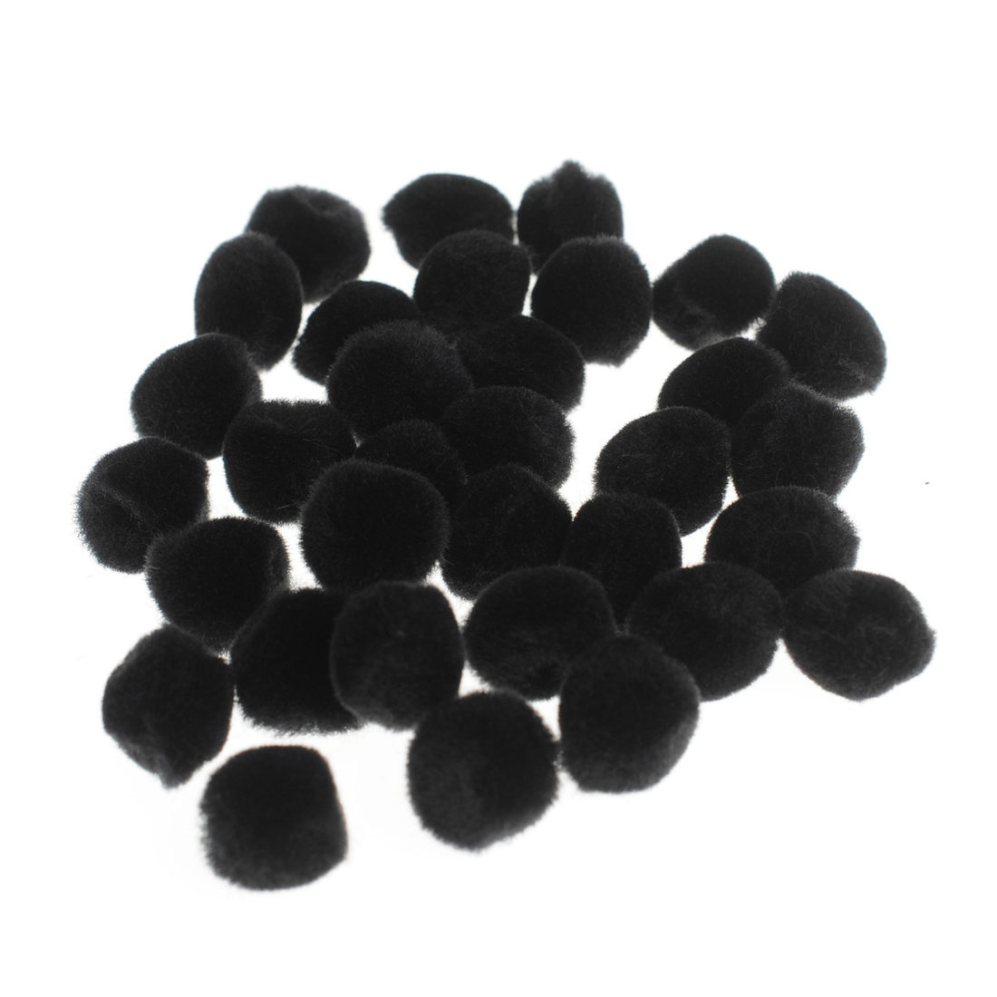 Pompon 15 mm 60 stuks