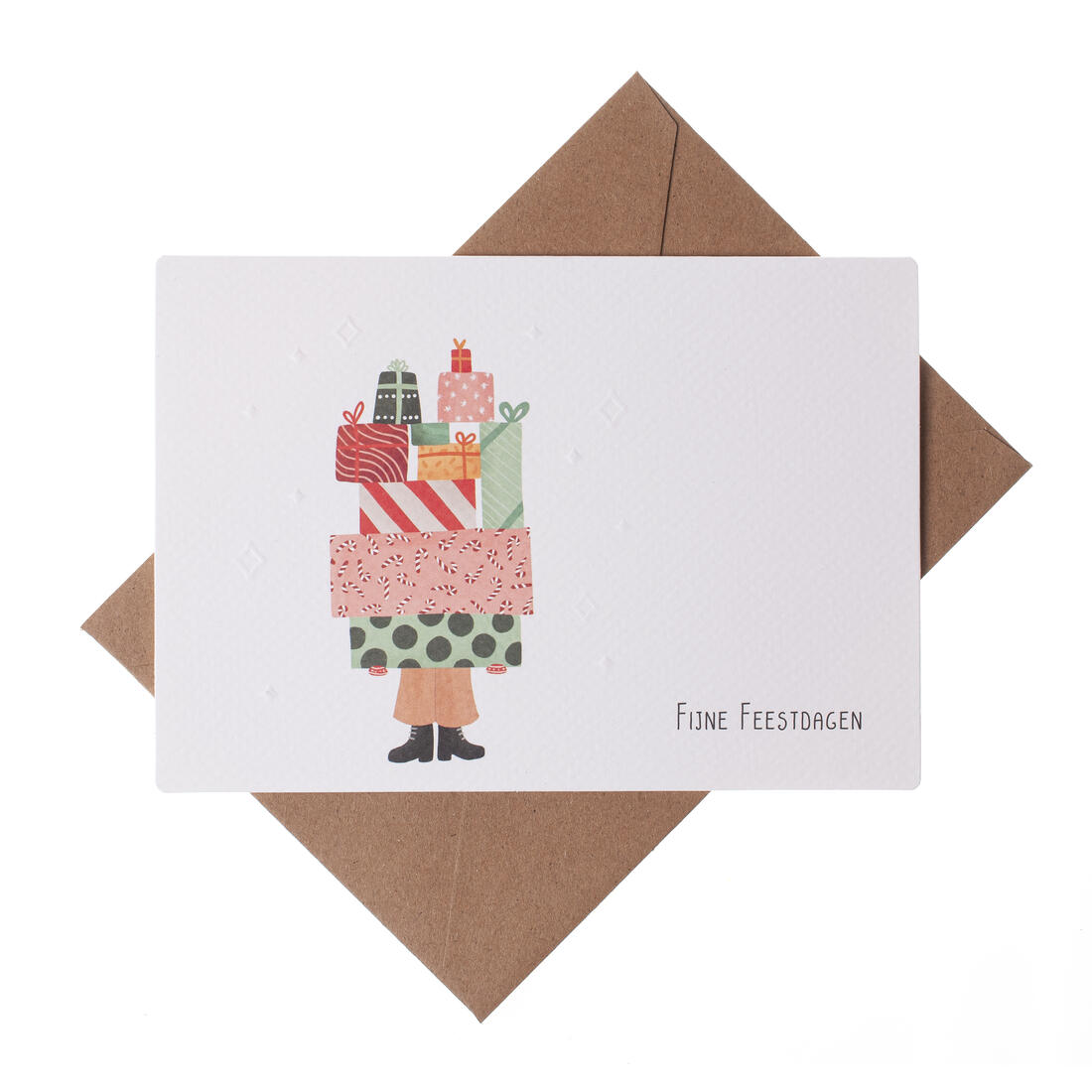 Wenskaart - Fijne Feestdagen