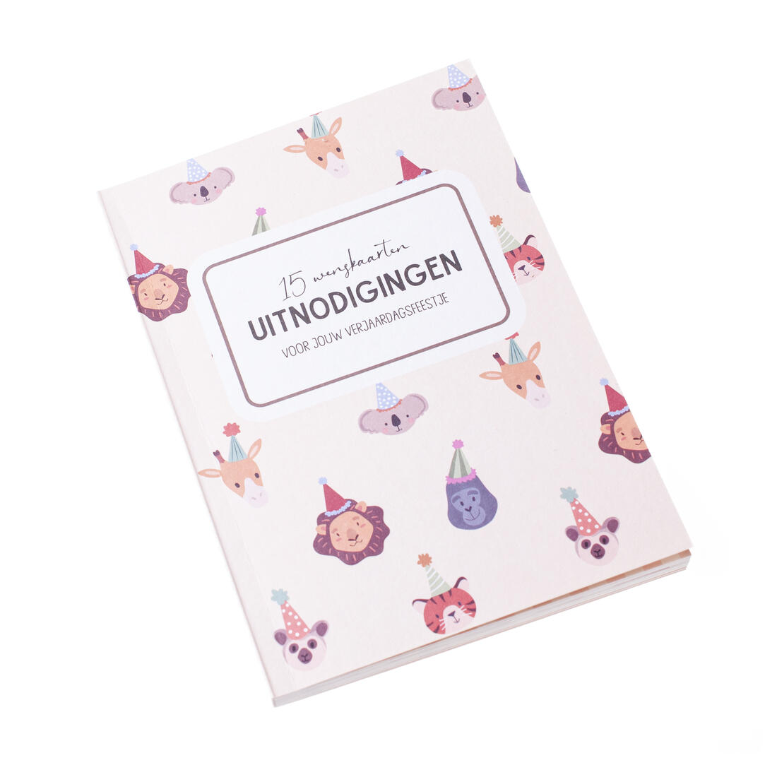 Wenskaarten - 15 uitnodigingen dieren