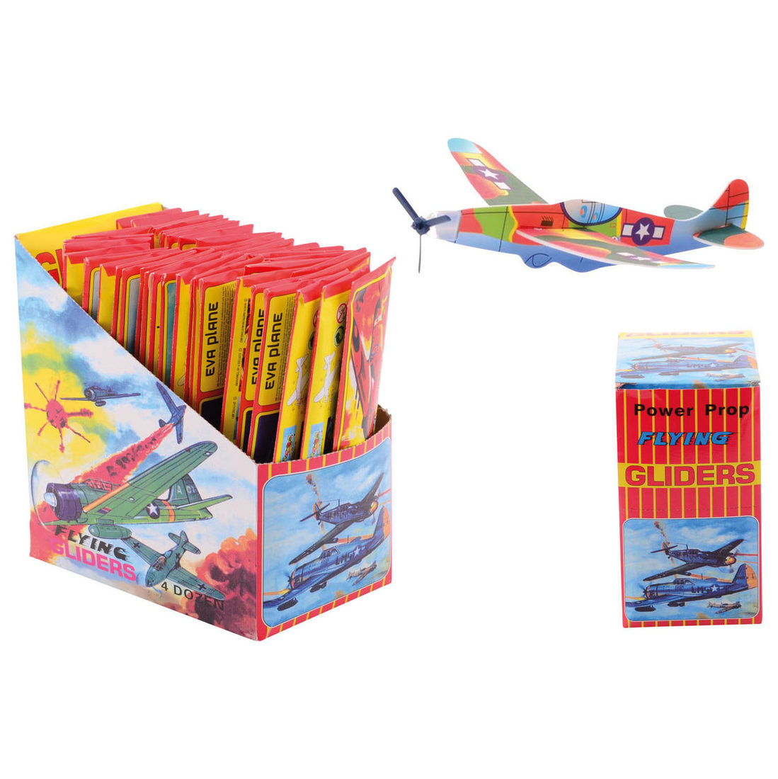 Schenkspeelgoed - Foam vliegtuigje Schenkspeelgoed - Foam vliegtuigje