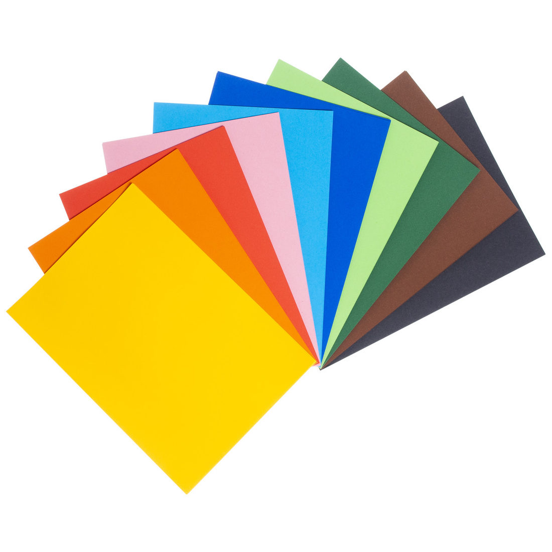 Knutselpapier A4, 120 g 100 vel 10 kleuren Knutselpapier A4, 120 g 100 vel 10 kleuren