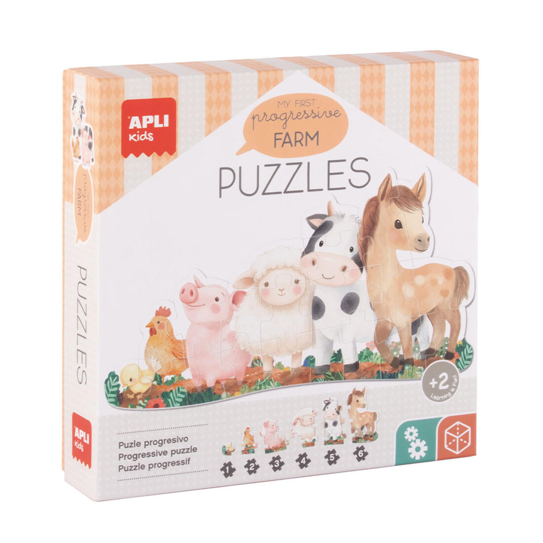 Mijn eerste puzzel De Boerderij 2+ 21 stukjes