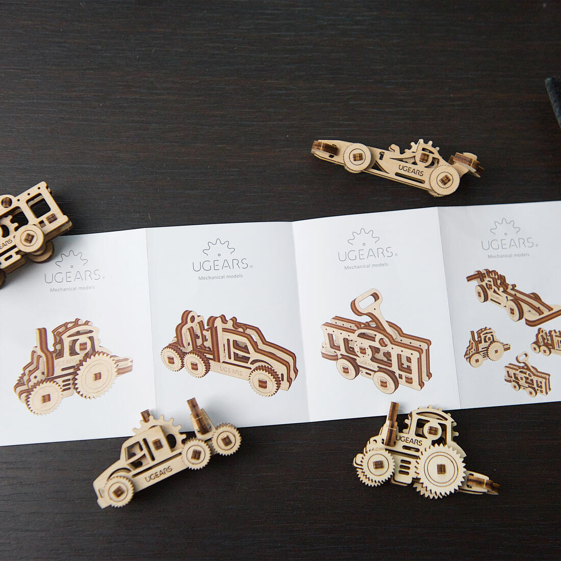 U-gears 4-in-1 fidgets Voertuigen