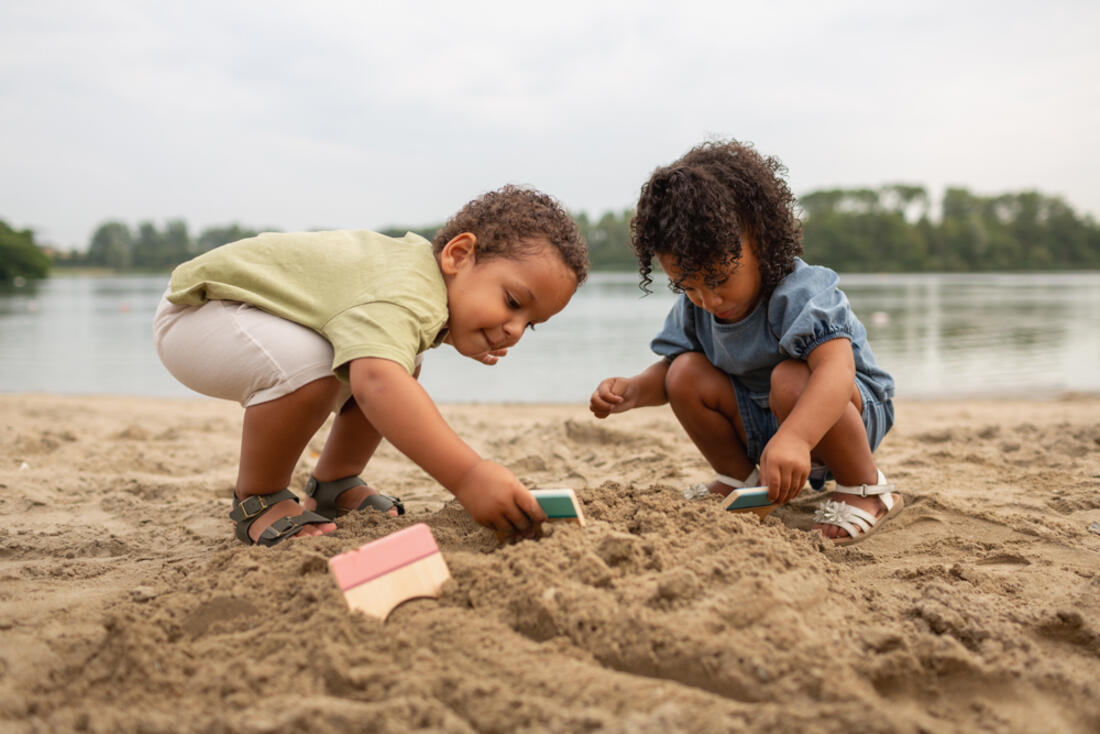 Set van 3 zandkammen Set van 3 zandkammen