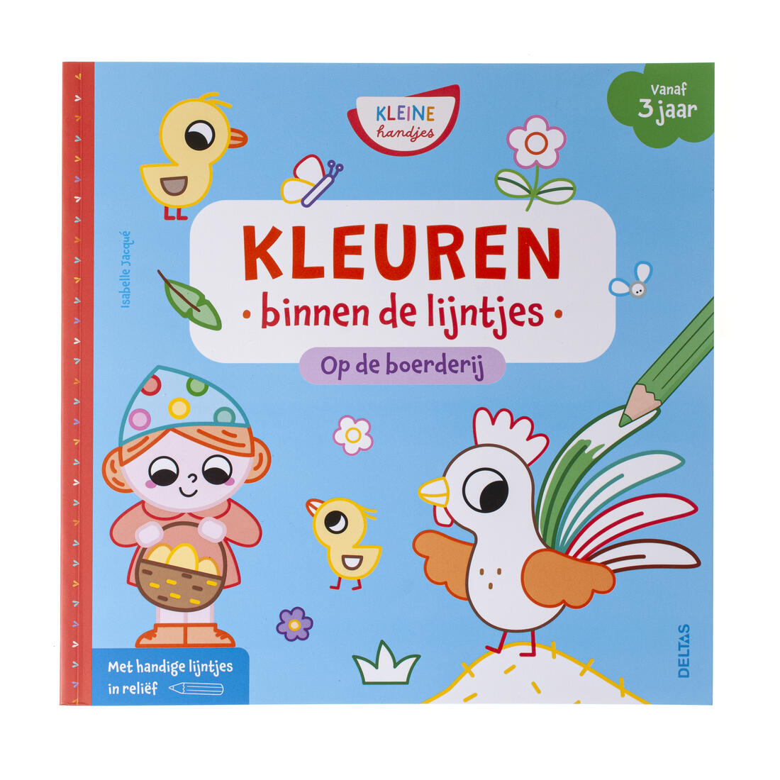 Kleuren binnen de lijntjes op de boerderij 