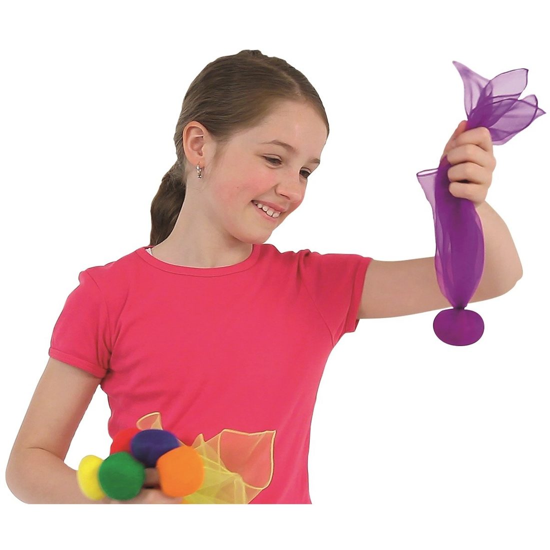 Pluim- of sjaaltjesbal (set van 6) Pluim- of sjaaltjesbal (set van 6)